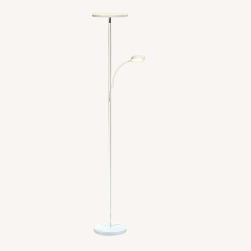 Used Wayfair Jernell 70" LED Dimmable Torchiere & Floor Lamp for sale on AptDeco