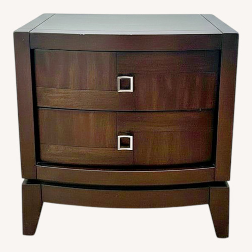 Used Little Colorado Inc Dark Brown Wood Nightstands for sale on AptDeco