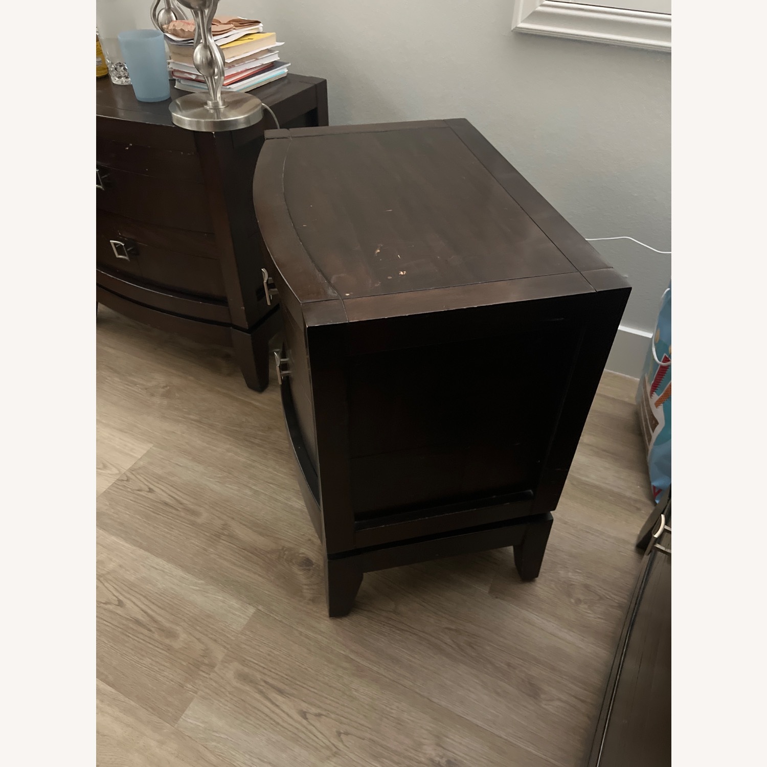 Little Colorado Inc Dark Brown Wood Nightstands - image-2