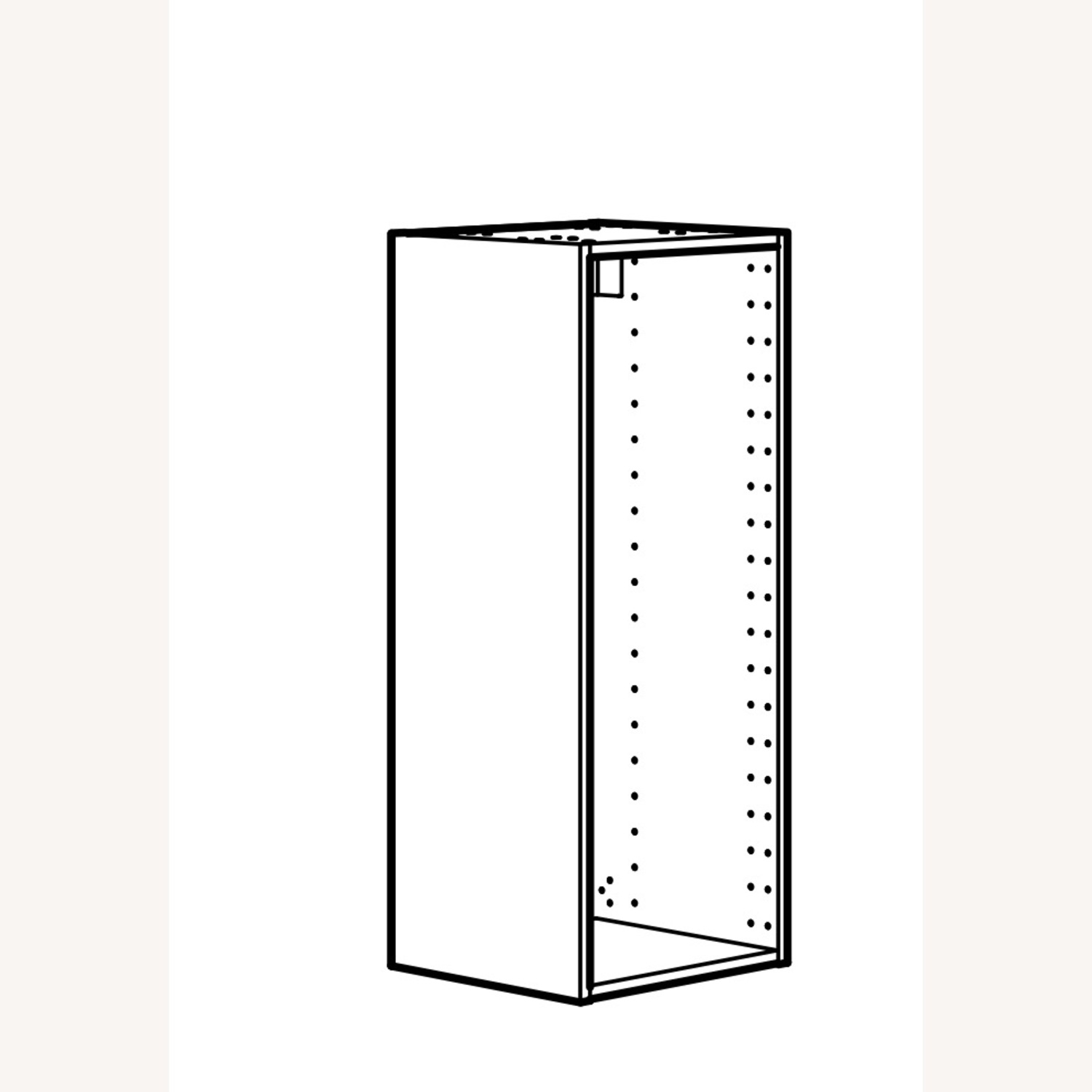 IKEA SEKTION Cabinet w VALLSTENA15×15×30 - image-3