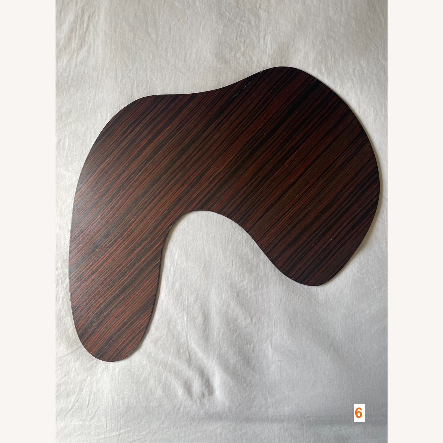 Macassar Ebony Wood Veneer Organic Shapes - image-7