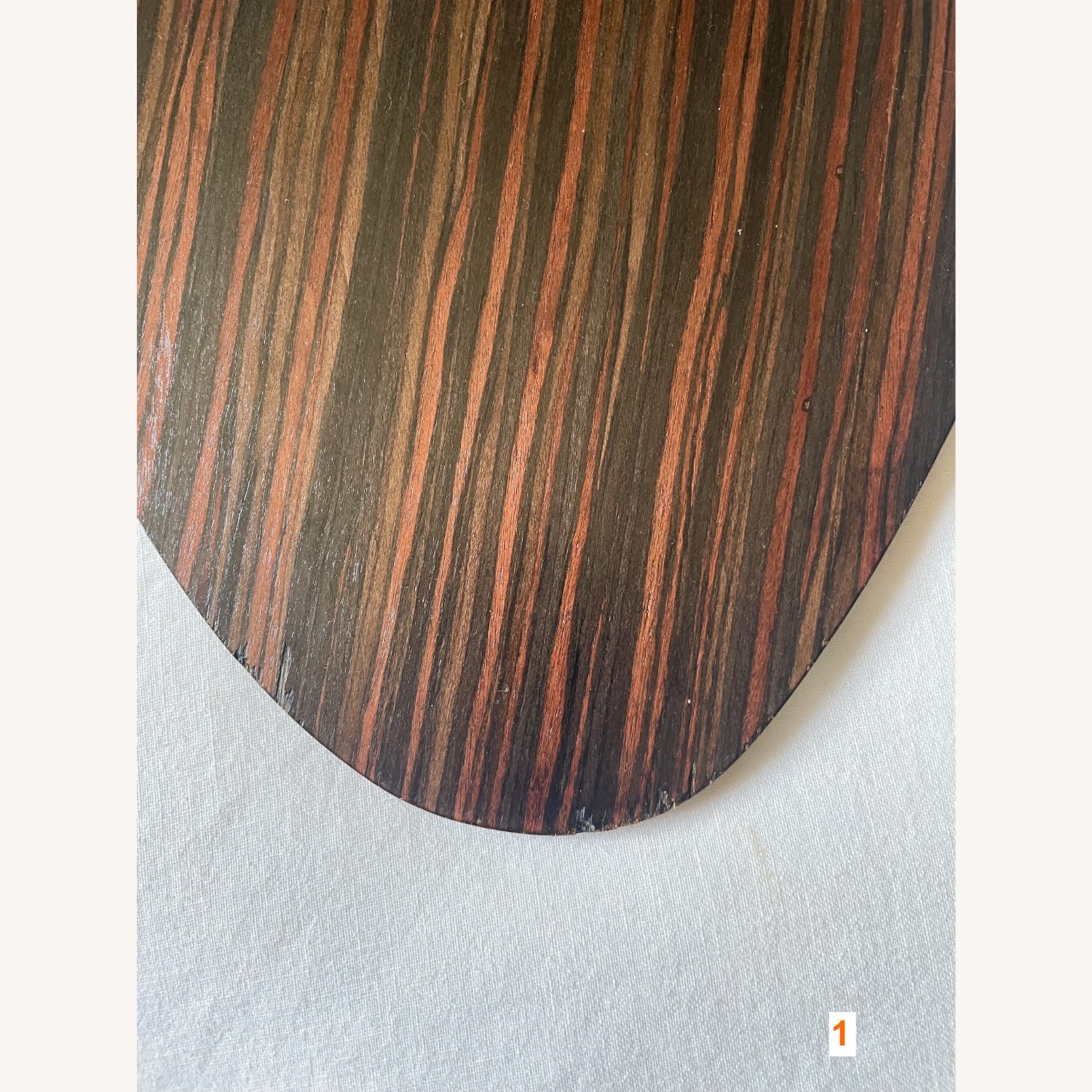 Macassar Ebony Wood Veneer Organic Shapes - image-12