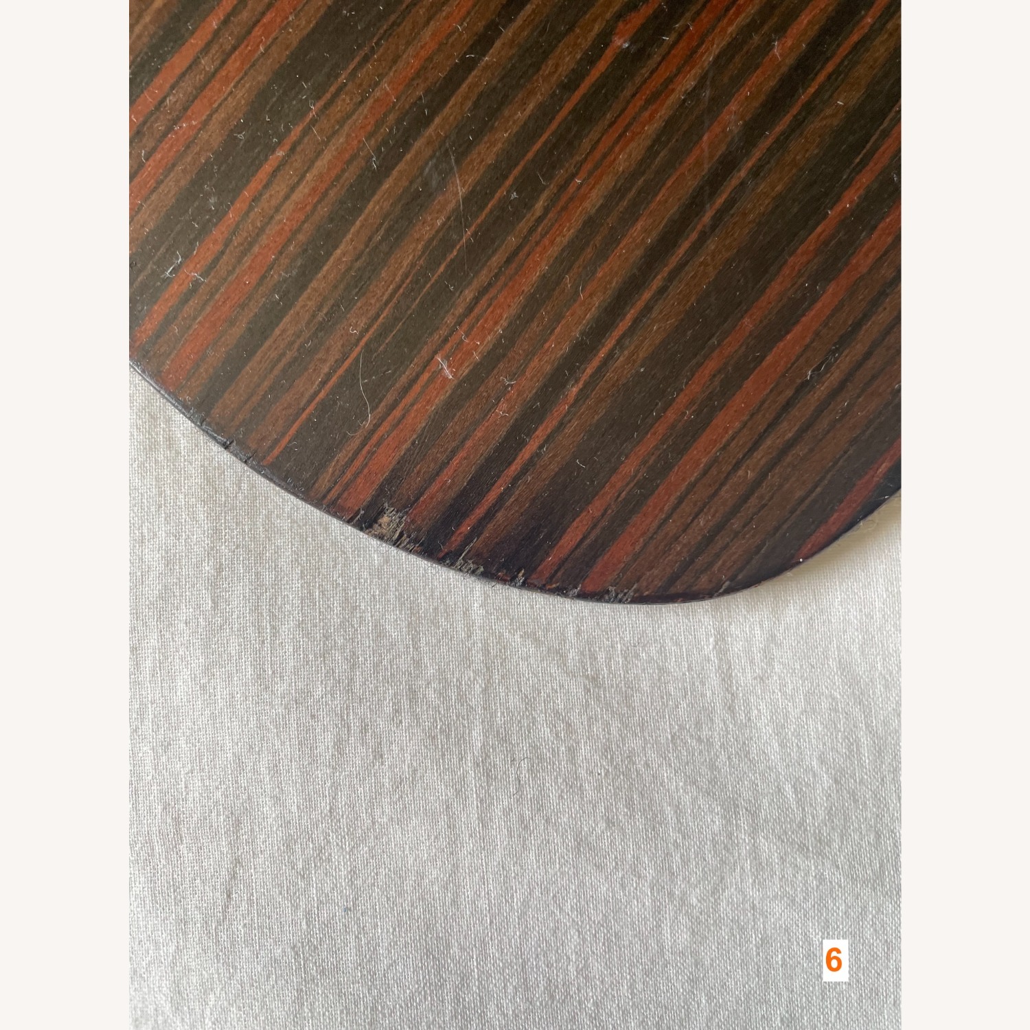 Macassar Ebony Wood Veneer Organic Shapes - image-66