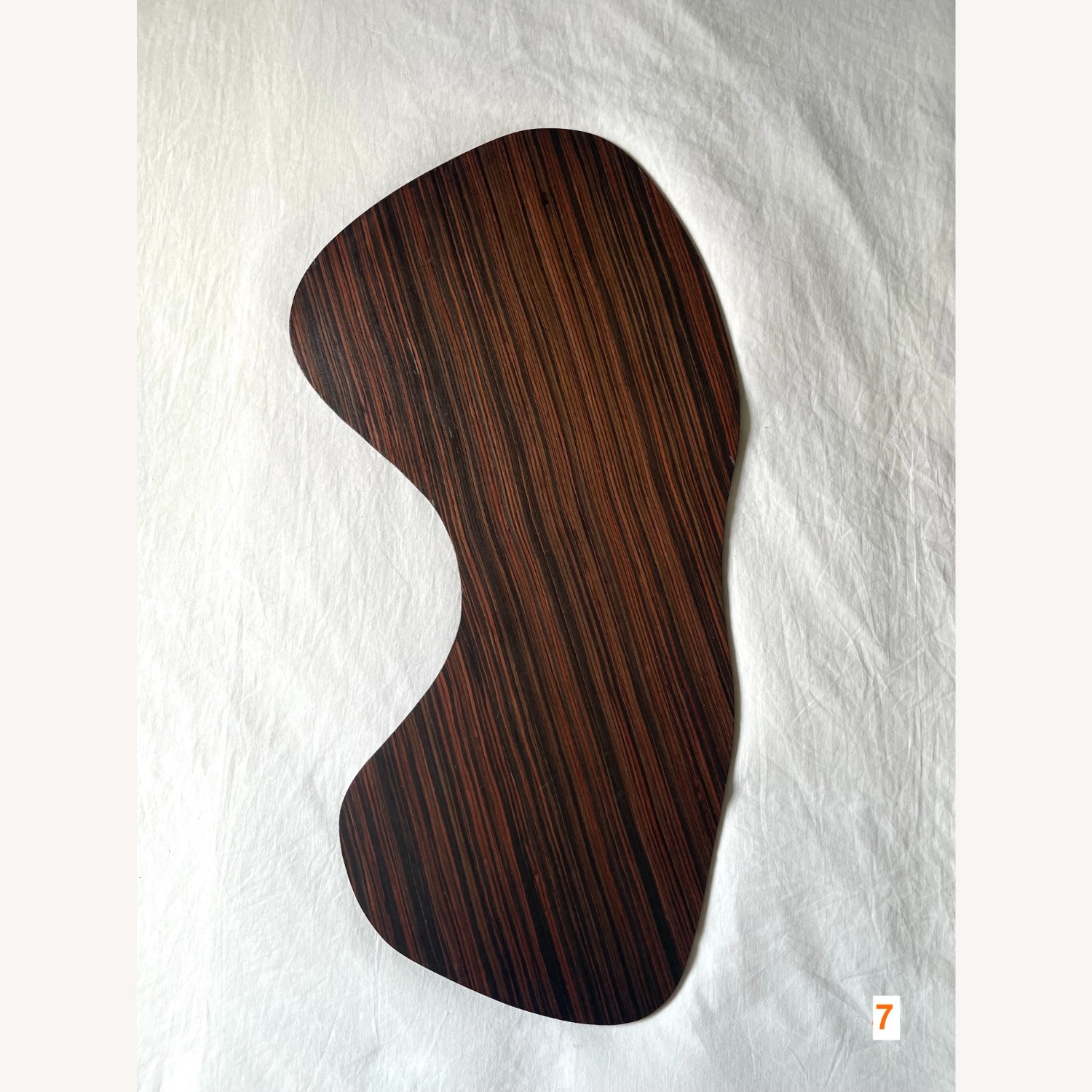 Macassar Ebony Wood Veneer Organic Shapes - image-8
