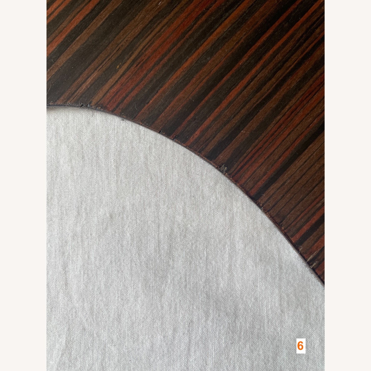 Macassar Ebony Wood Veneer Organic Shapes - image-34