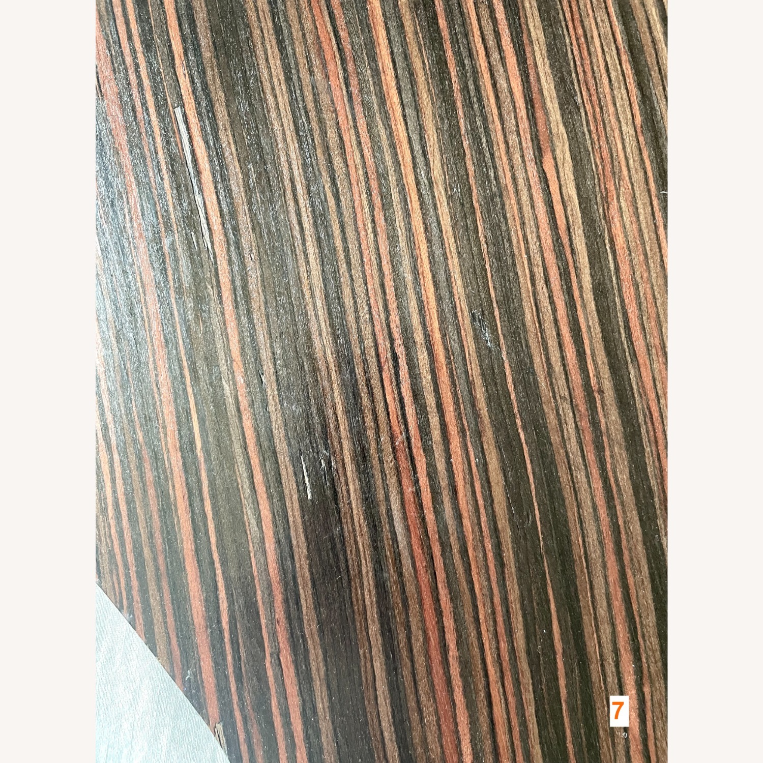 Macassar Ebony Wood Veneer Organic Shapes - image-74