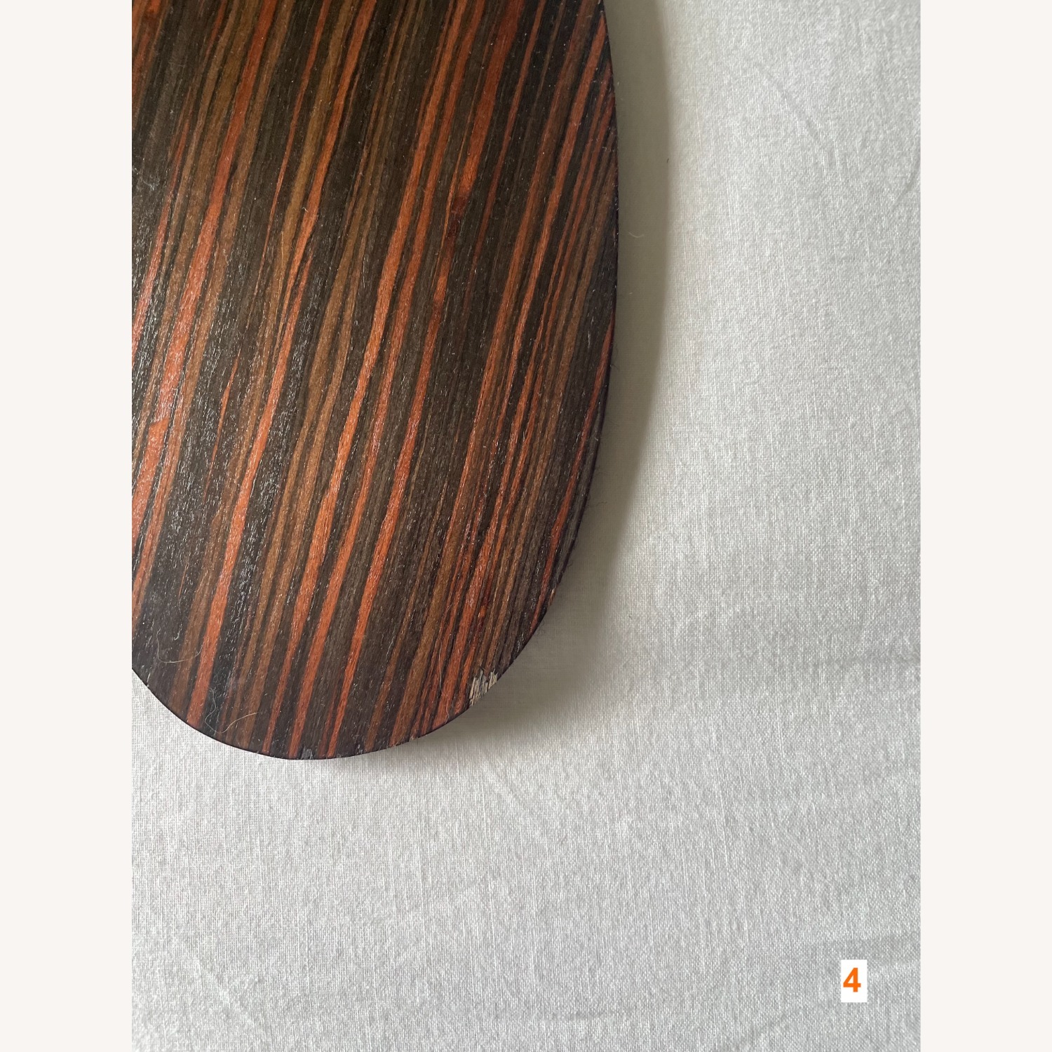 Macassar Ebony Wood Veneer Organic Shapes - image-23