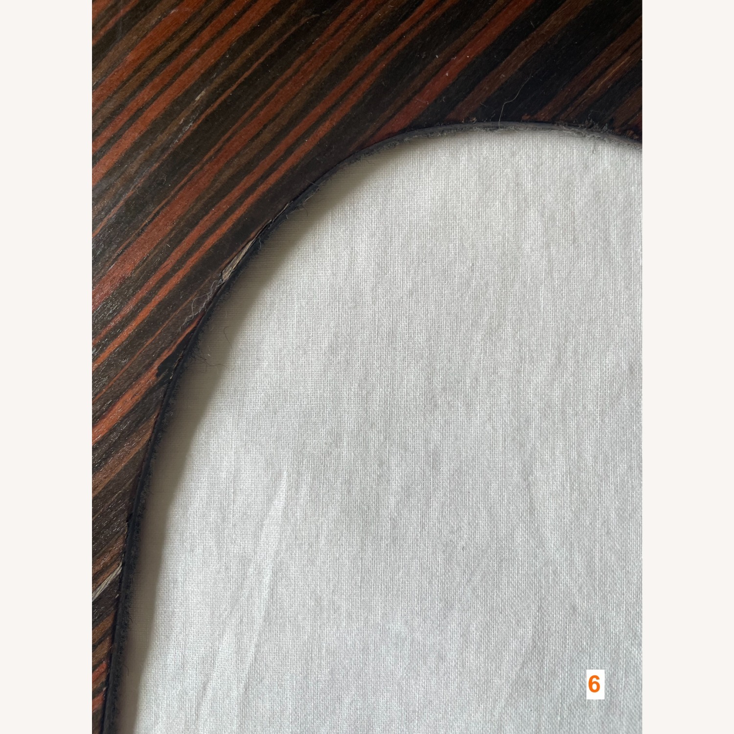 Macassar Ebony Wood Veneer Organic Shapes - image-35