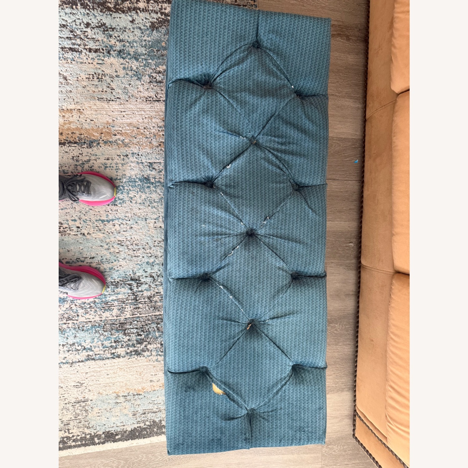 Blue Fabric Chest - image-1