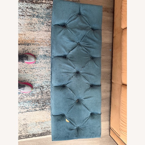 Used Blue Fabric Chest for sale on AptDeco