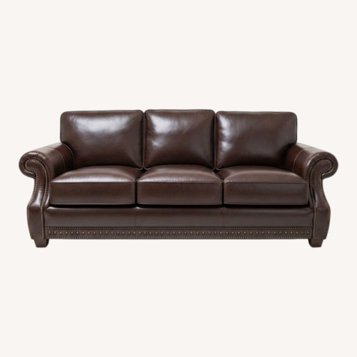 Used Leather Sofa from The Roomplace for sale on AptDeco