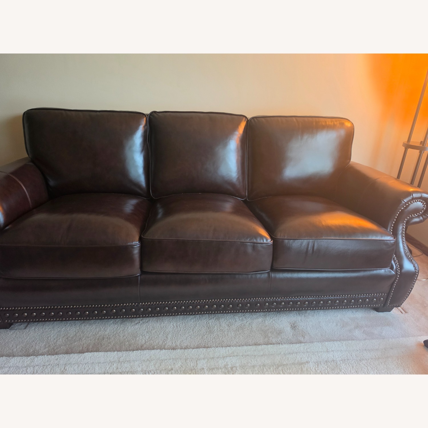 Leather Sofa from The Roomplace - image-1