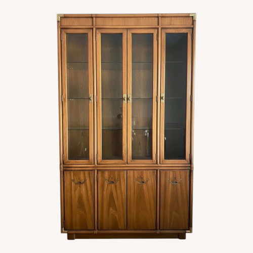 Used Drexel Heritage Illuminated China Cabinet for sale on AptDeco