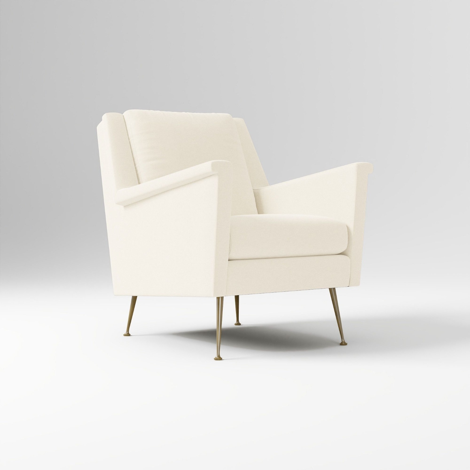 West Elm Carlo Mid-Century Chair - image-4