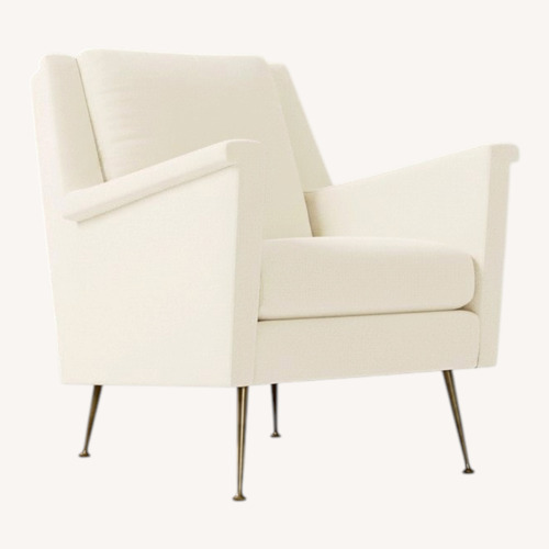 Used West Elm Carlo Mid-Century Chair for sale on AptDeco