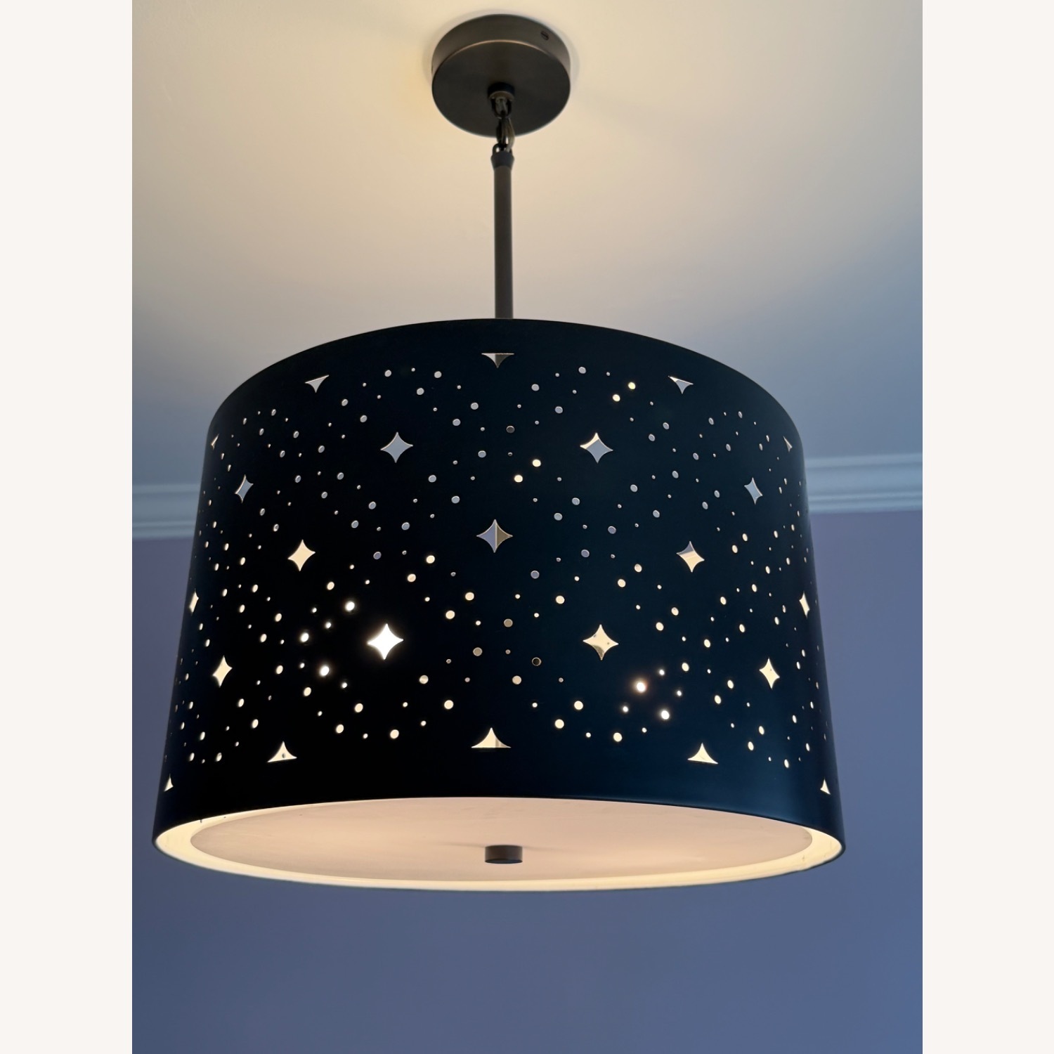 Black Metal Ceiling Lamp - image-4