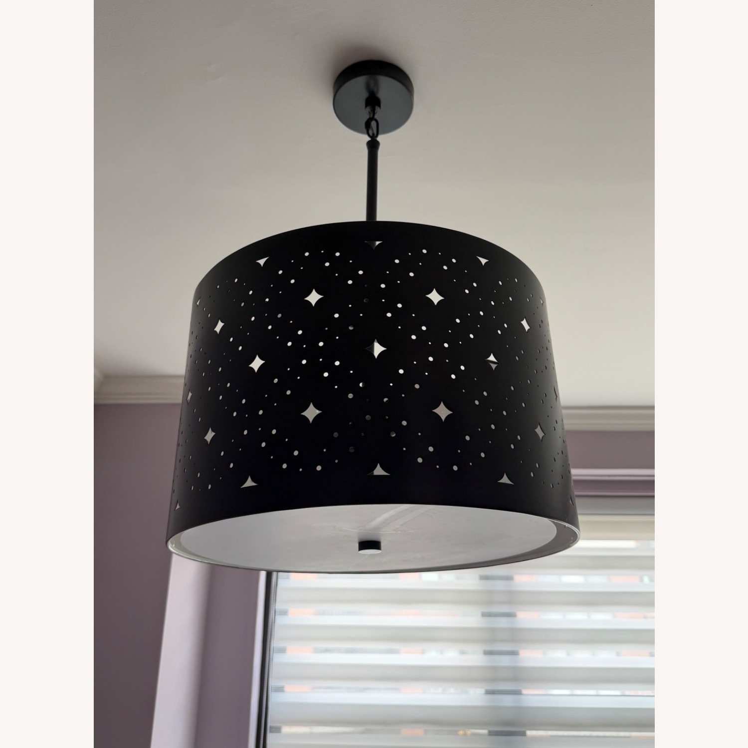 Black Metal Ceiling Lamp - image-2