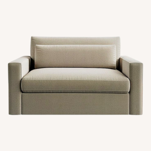 Used Pottery Barn Westwood Square Arm Loveseat for sale on AptDeco