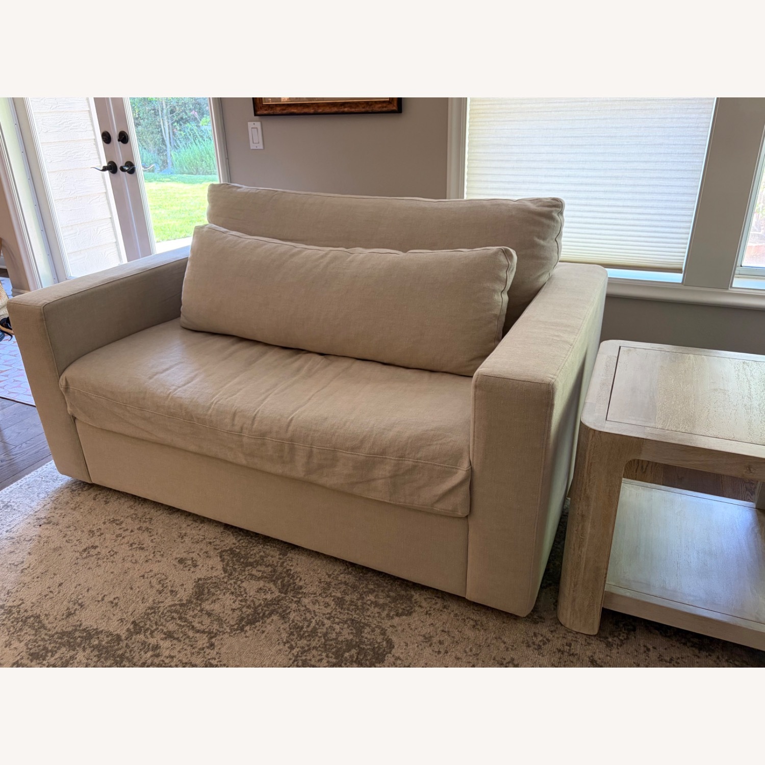 Pottery Barn Westwood Square Arm Loveseat - image-2