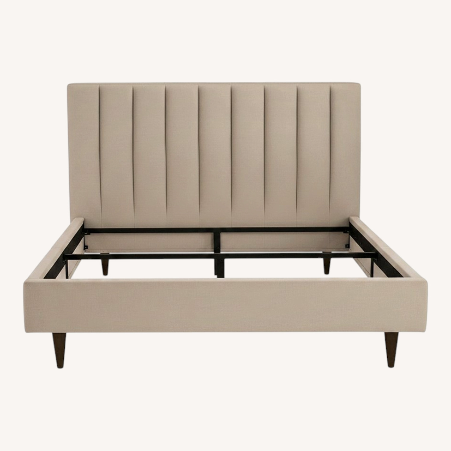 Room & Board Mori Fabric Queen Bed in Oatmeal - image-0