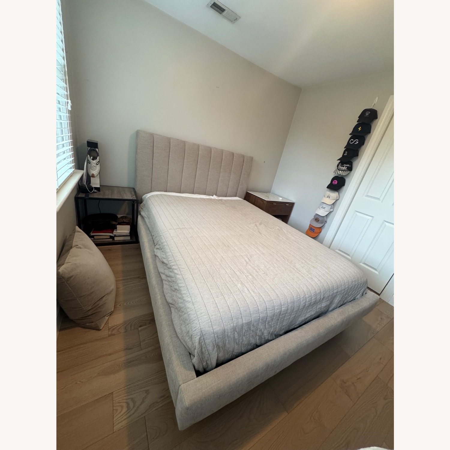 Room & Board Mori Fabric Queen Bed in Oatmeal - image-2