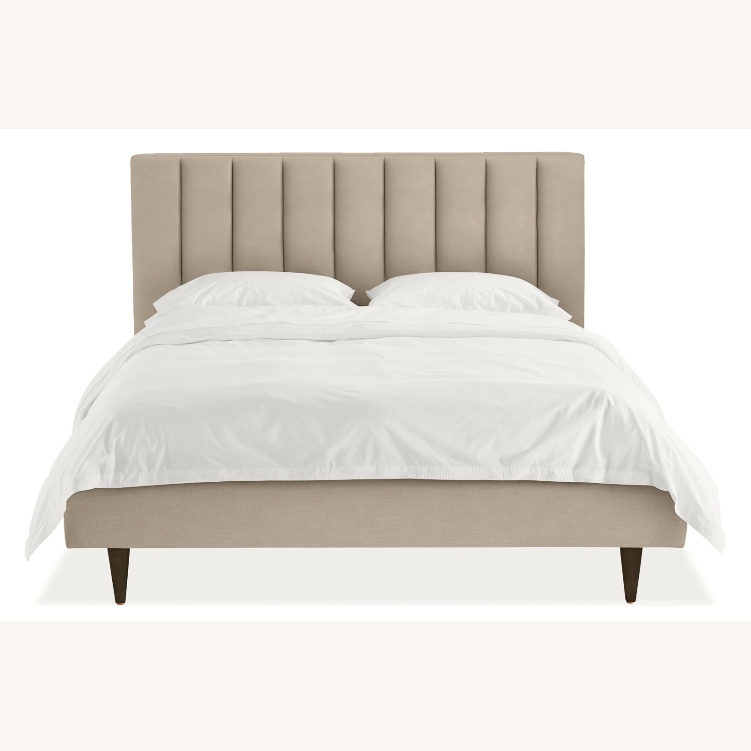 Room & Board Mori Fabric Queen Bed in Oatmeal - image-7