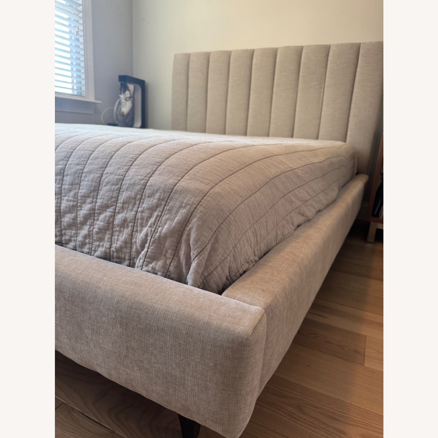 Room & Board Mori Fabric Queen Bed in Oatmeal - image-4