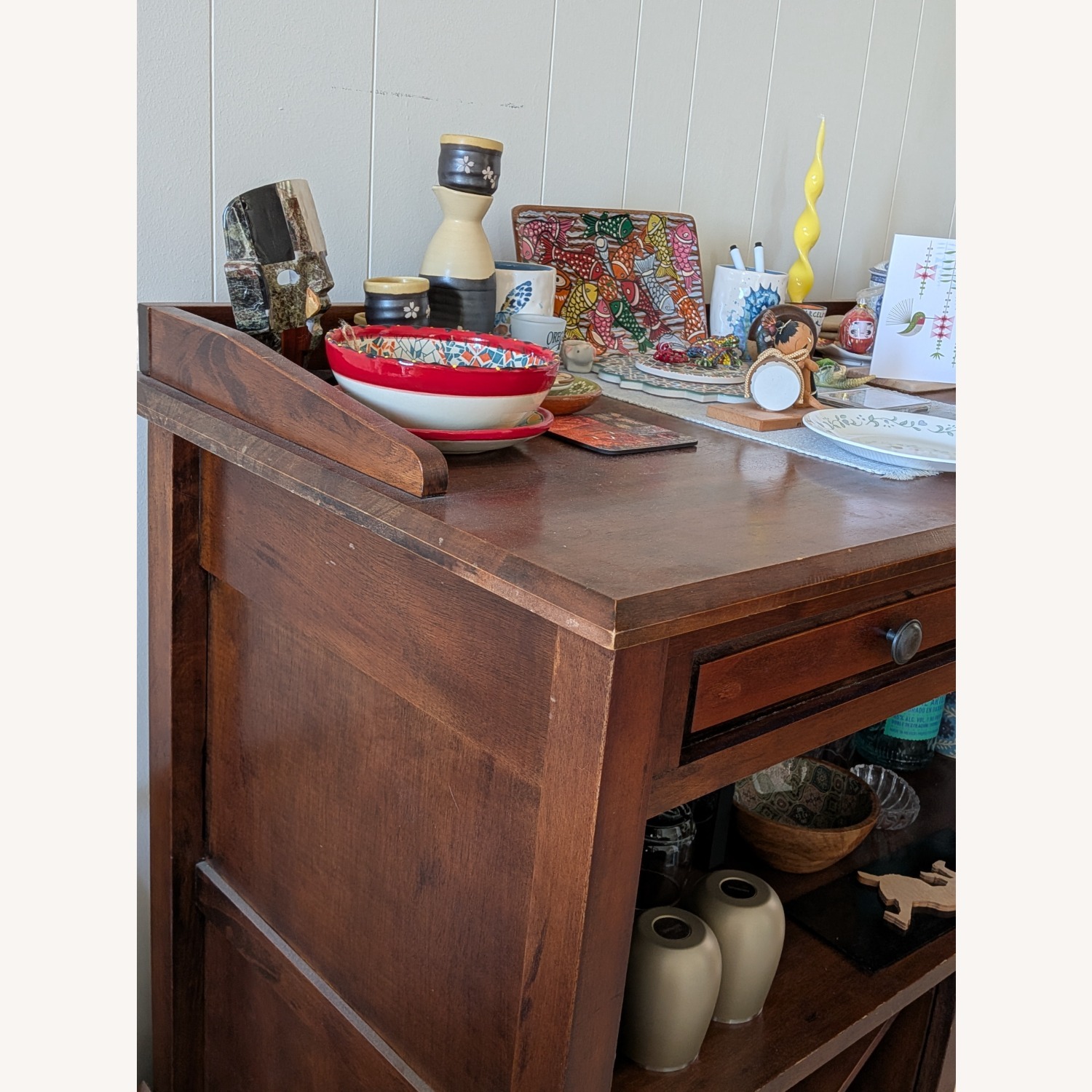 Server/Buffet/Sideboard with Wine Rack - image-2