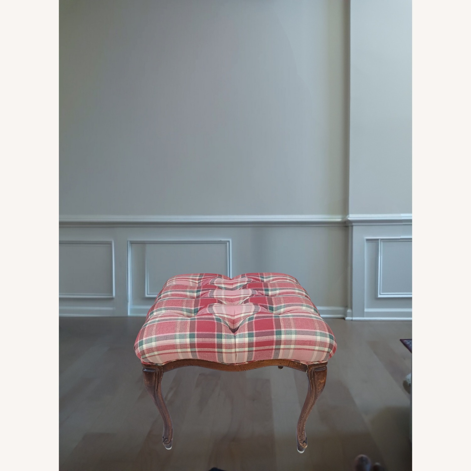 Vintage Walnut French Provincial Armchair - image-8