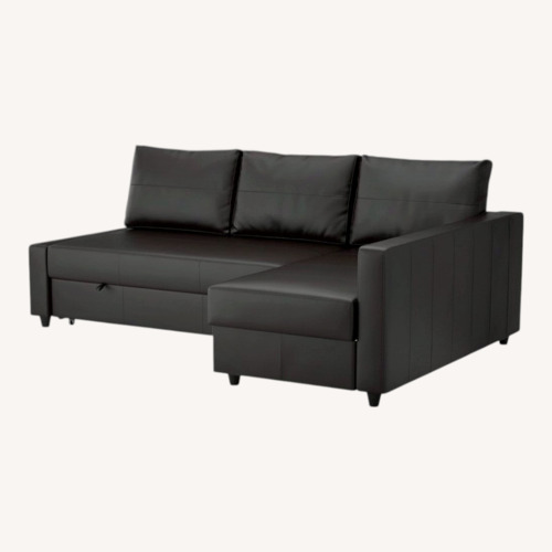 Used IKEA FRIHETEN Black Sleeper Sofa for sale on AptDeco