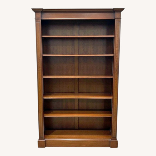 Used Georgian Style Walnut Open Bookcase for sale on AptDeco