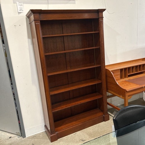Used Georgian Style Walnut Open Bookcase for sale on AptDeco