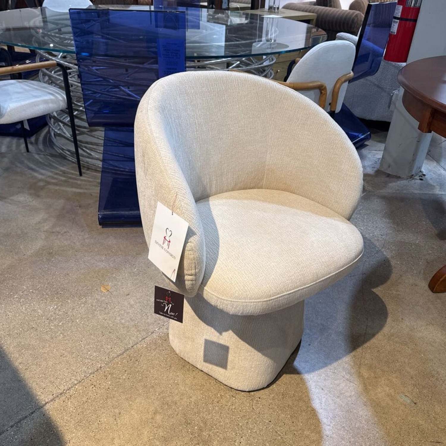 Casterly Cassidy Fabric Swivel Chair - image-2
