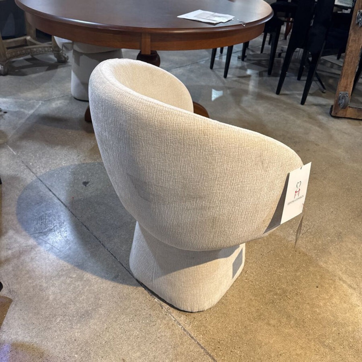 Casterly Cassidy Fabric Swivel Chair - image-3