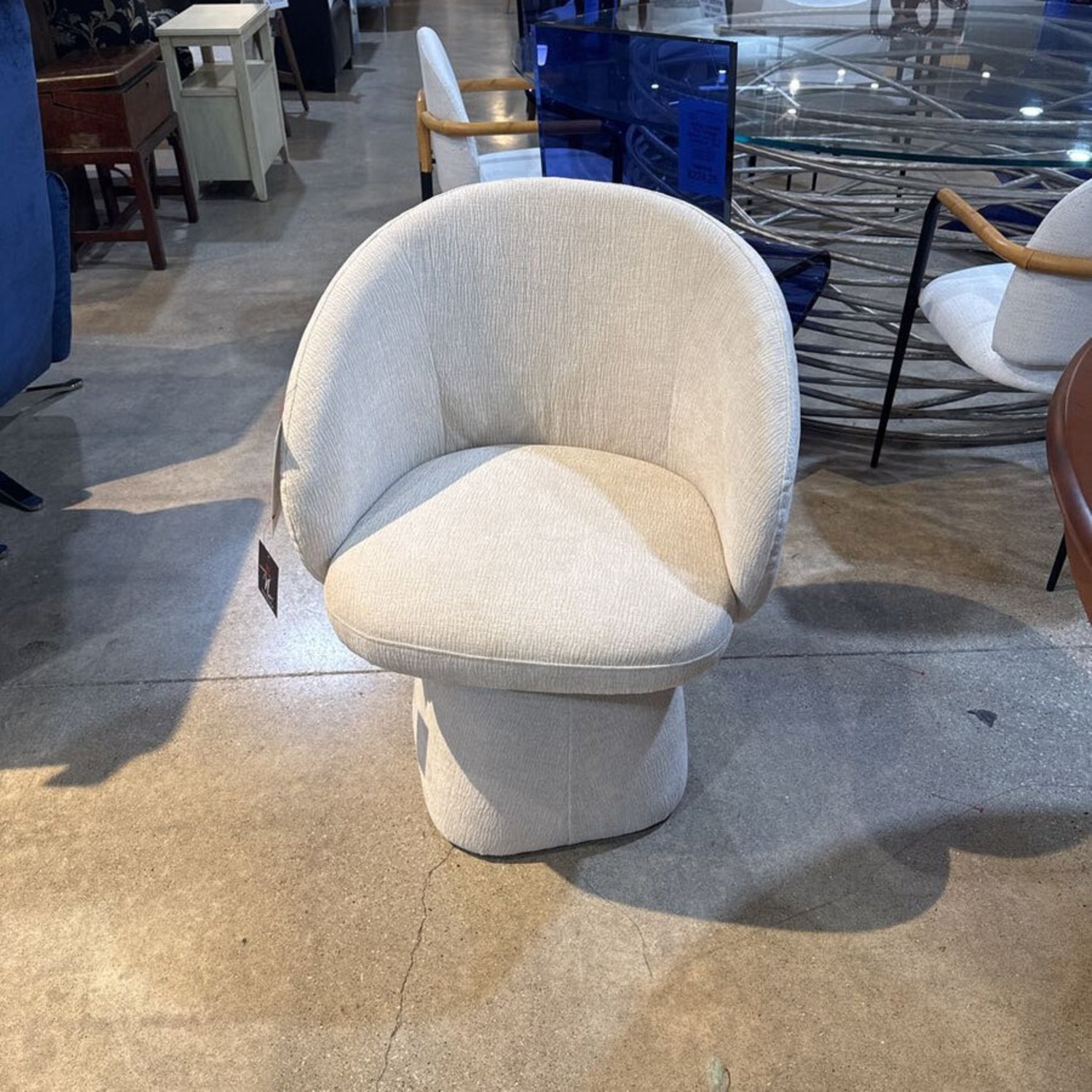 Casterly Cassidy Fabric Swivel Chair - image-1