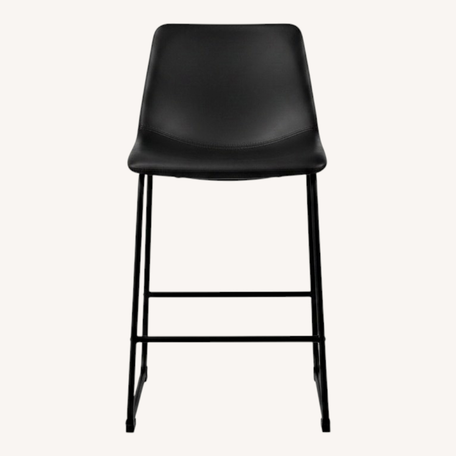 Signature Design Set of Black Stools - image-0