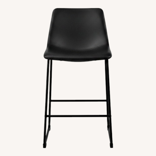 Used Signature Design Set of Black Stools for sale on AptDeco