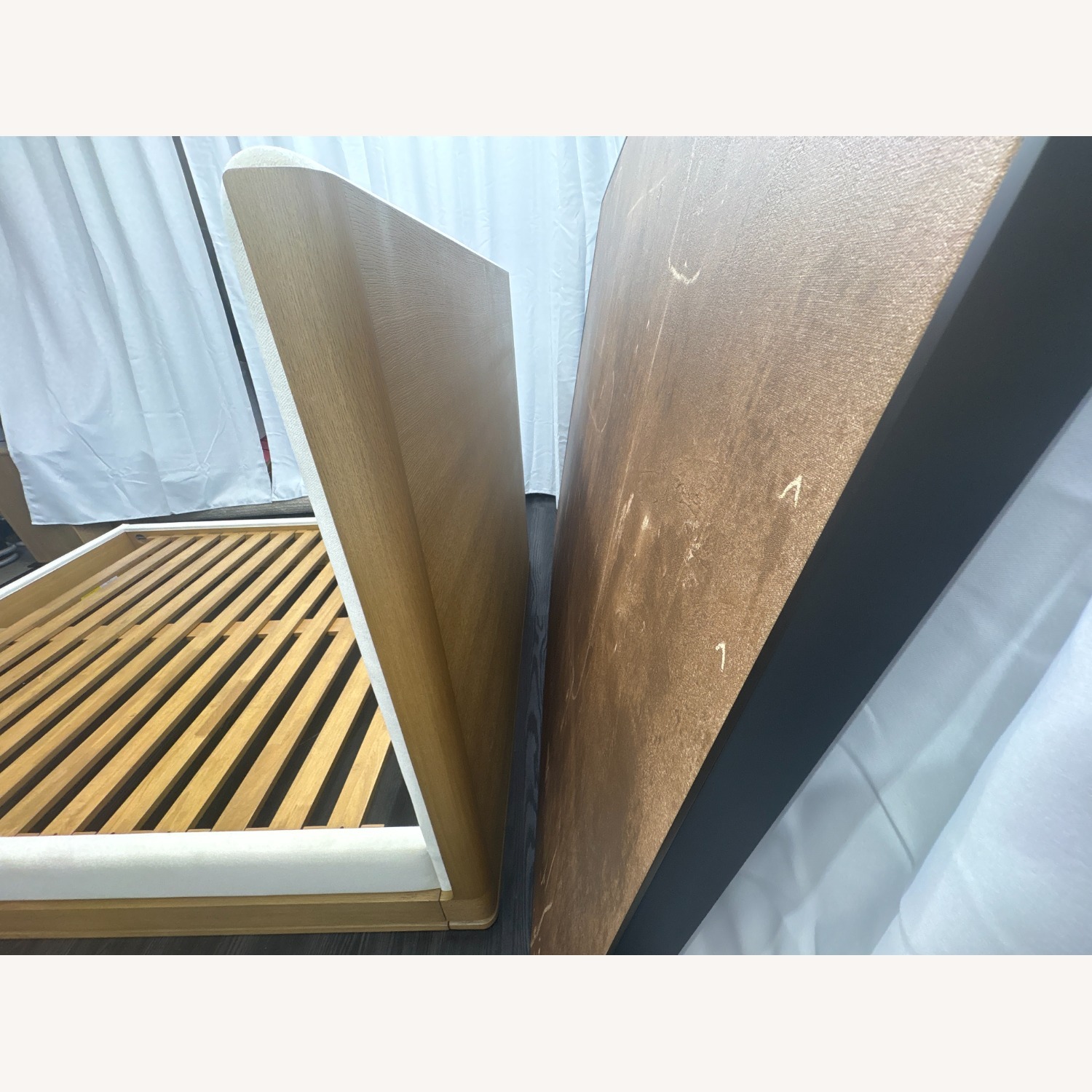 Restoration Hardware Ligné Bed | Queen | Light Oak | Natural - image-10