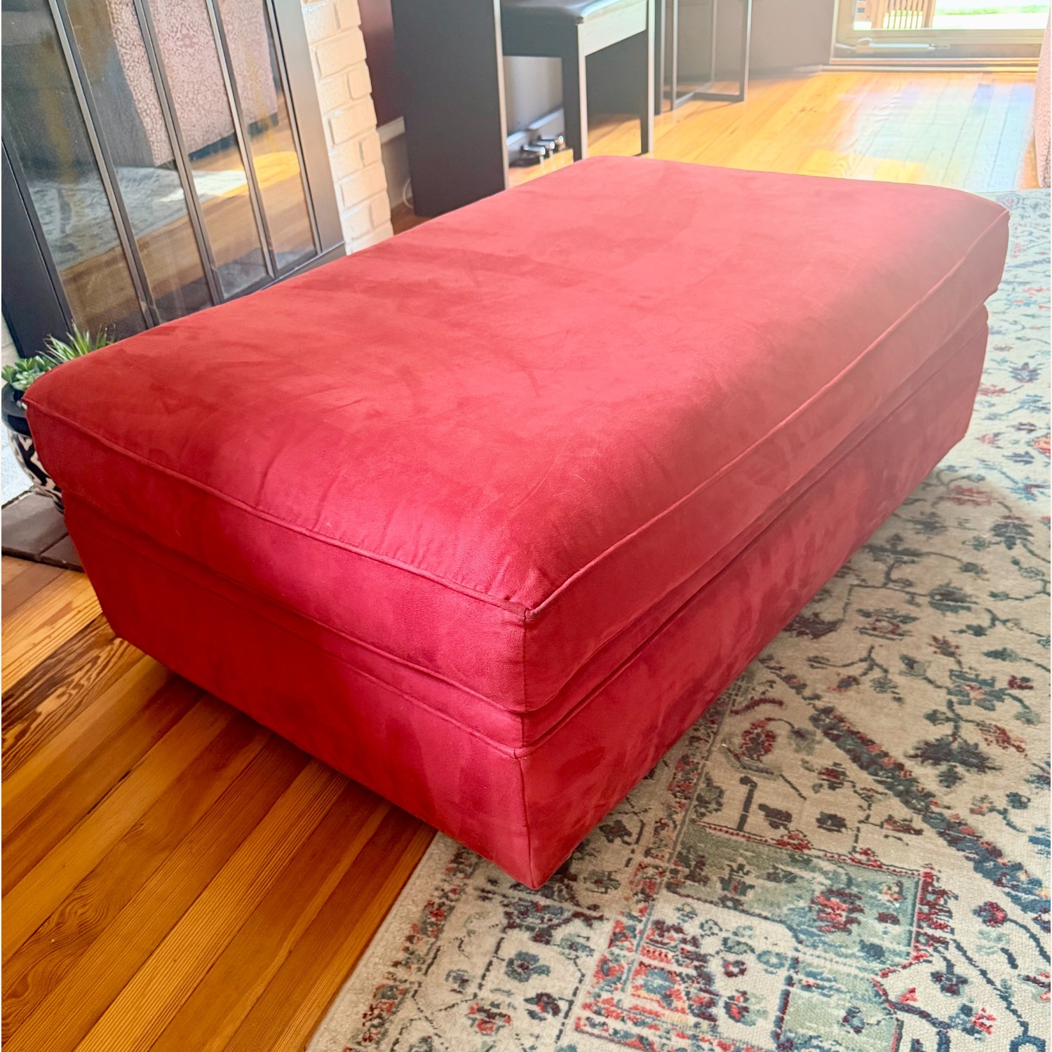 Ballard Designs Modular Loveseat + Ottoman - image-8