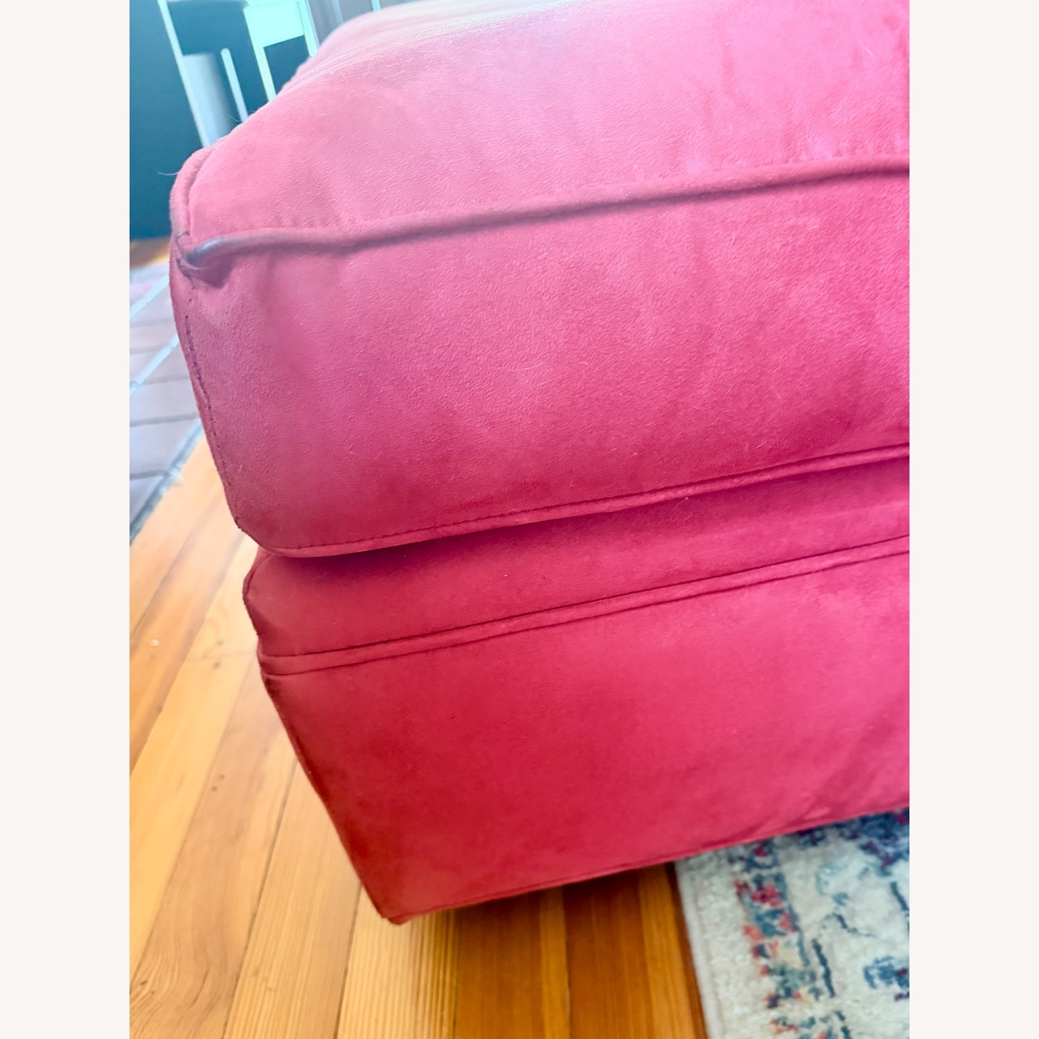  Ballard Designs Modular Loveseat + Ottoman - image-9