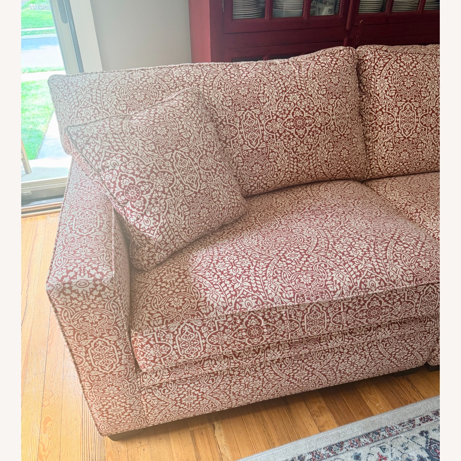  Ballard Designs Modular Loveseat + Ottoman - image-4