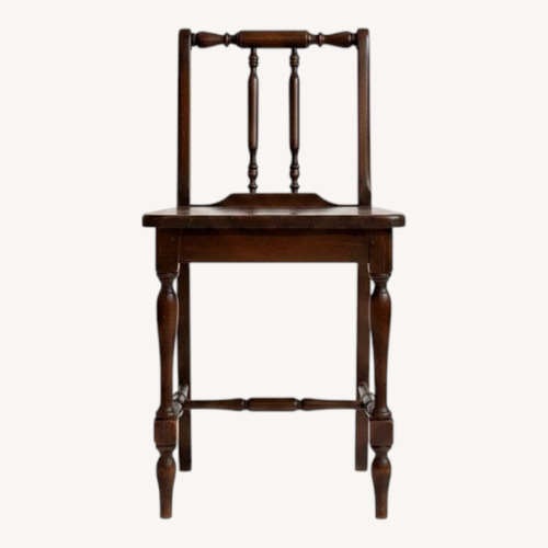 Used Vintage/Antique Finds Dark Brown Accent Chair for sale on AptDeco