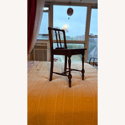 Used Vintage/Antique Finds Dark Brown Accent Chair for sale on AptDeco