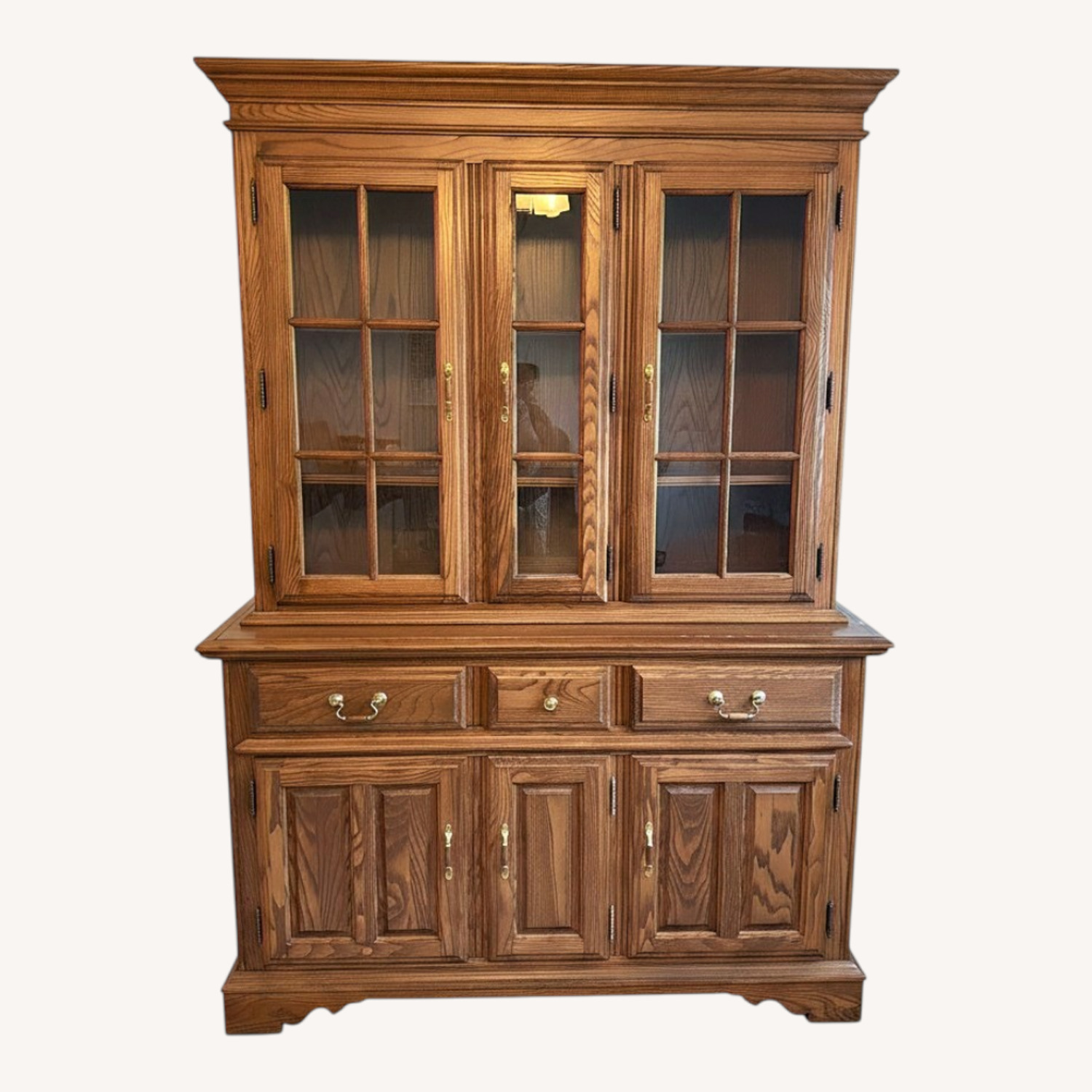Sideboard and China Cabinet - image-0