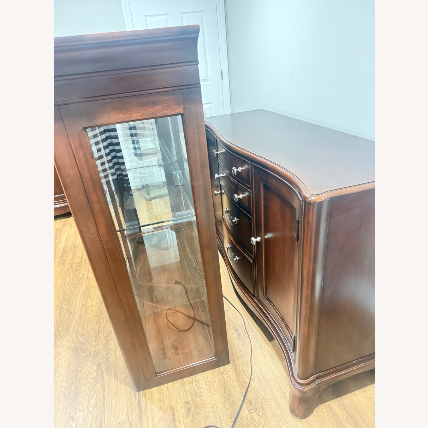 Dark Brown Wood Sideboards - image-3