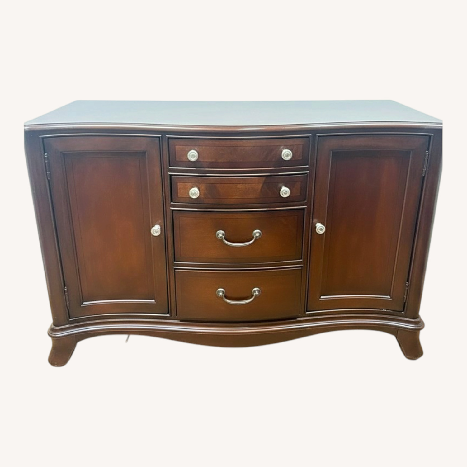Dark Brown Wood Sideboards - image-0