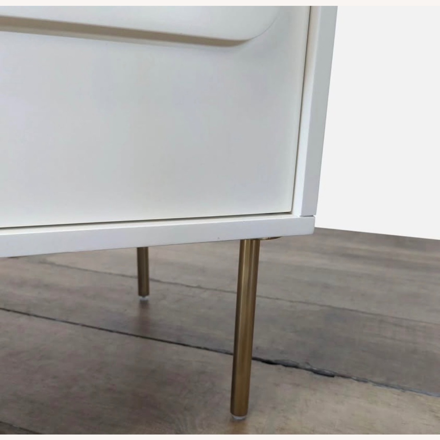 West Elm Gemini White Wood Dresser - image-4