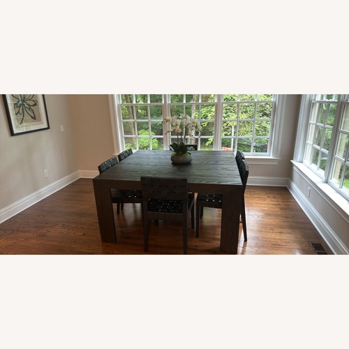 Used Restoration Hardware Machinto Square Dining Table for sale on AptDeco