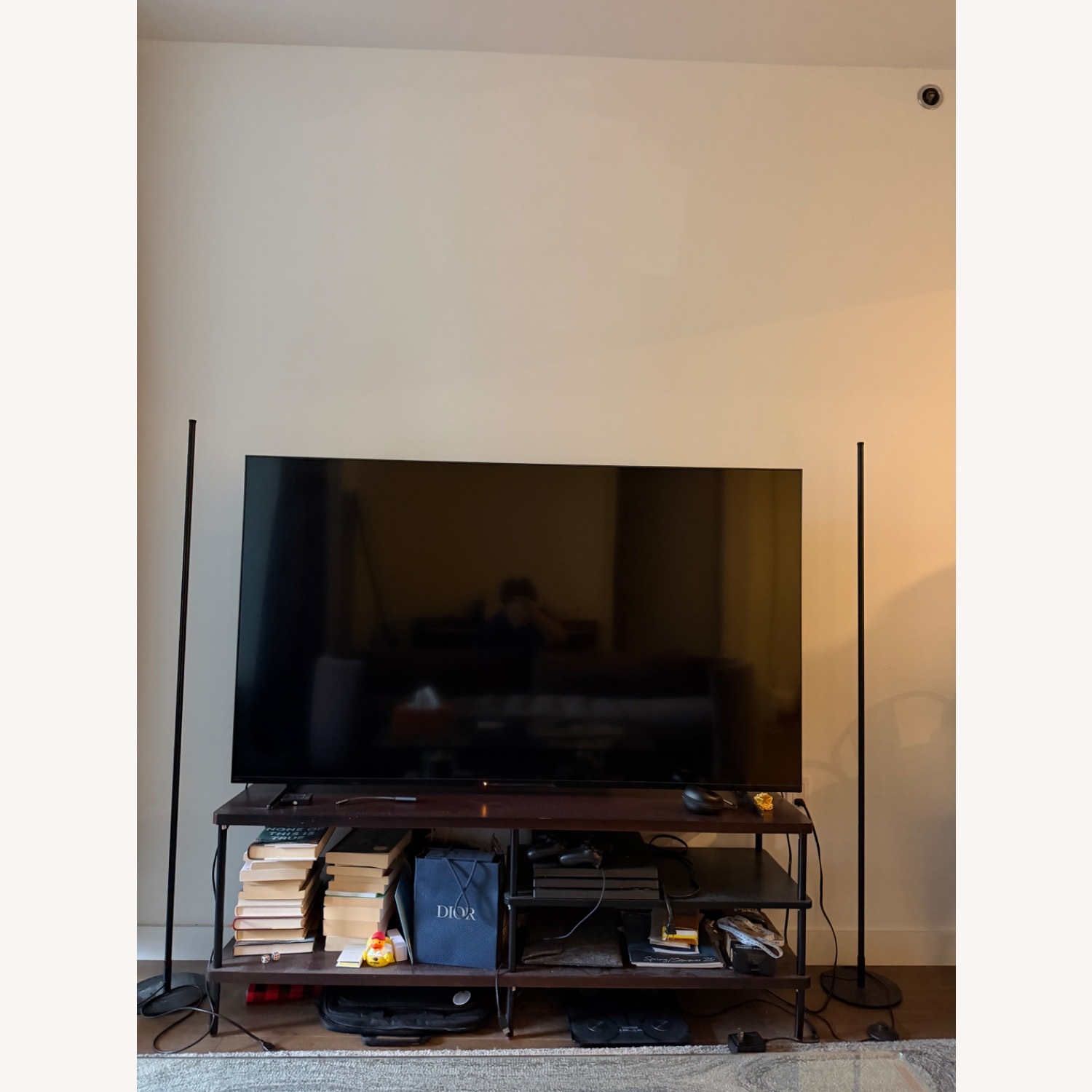 Safavieh Dark Brown Wood Media Stand - image-2