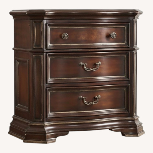Used Raymour & Flanigan Pair of Nightstands for sale on AptDeco